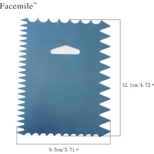 1Pcs Fondant Gift Pizza Side Scraper Cutter Decorating Icing Sugarcraft Gift Bread Pasty Tool Scraper Blade Baking Tool