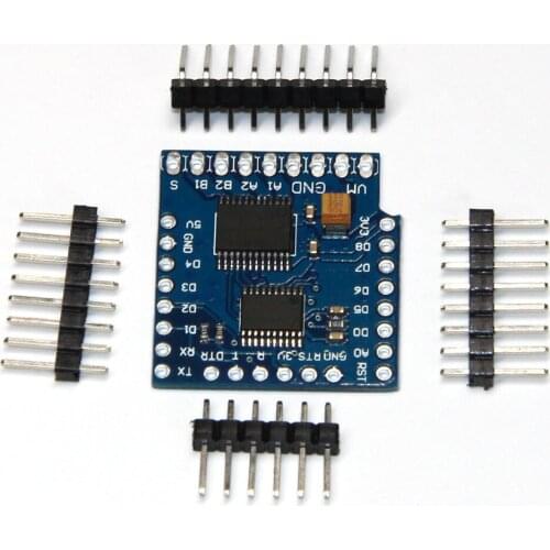 10pcs of Motor Shield For D1 mini I2C Dual Motor Driver TB6612FNG (1A) V1.0.0