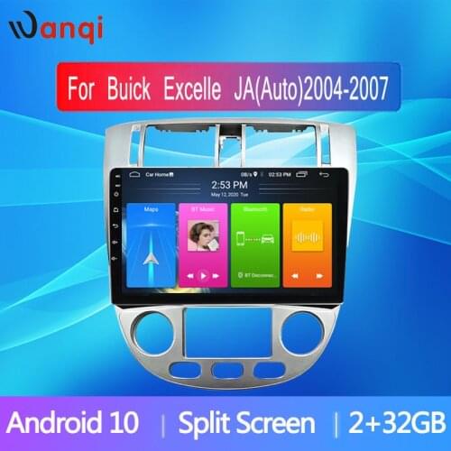 9-inch high-definition touch screen multimedia player For Buick Excelle JA(Auto)2004-2007 car GPS navigation support AHD 2Din