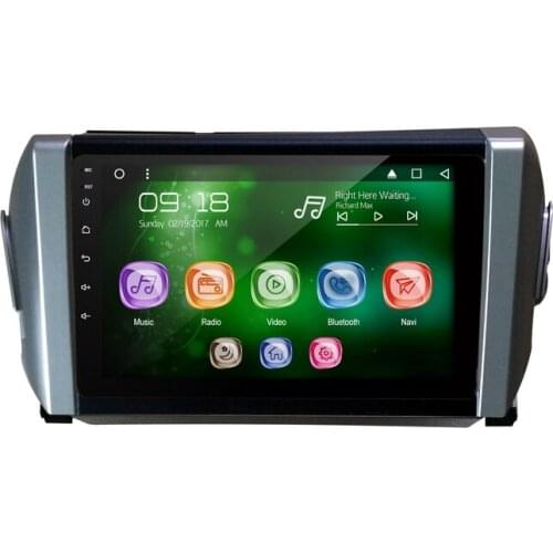 Allways 9" IPS Screen Android 9.0 Octa-core Ram 2GB Rom 32GB Car Multimedia for Toyota Innova (RHD) 2016- Full touch screen