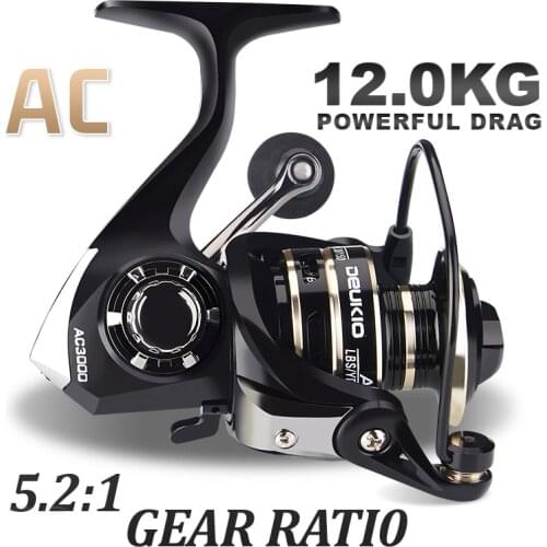 Fishing Spinning Reels 8KG Max Drag Pesca Metal Stainless Steel Fishing Reel Baitcasting Reel for Carp Fishing Surfcast Line New