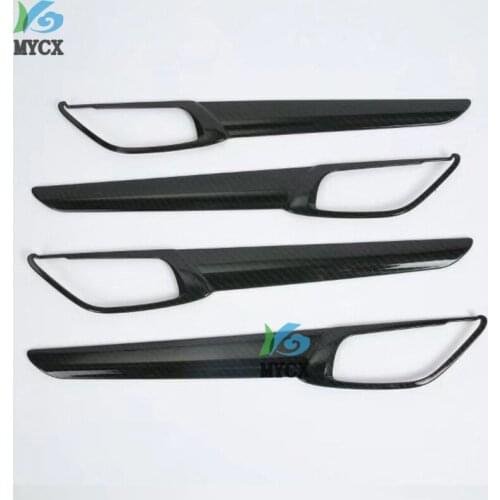 For Mazda CX-8 CX8 CX 8 2018 2019 Car Interior Door Handle Handrail Panel Cover ABS chrome Trim Strip Decoration accessorie