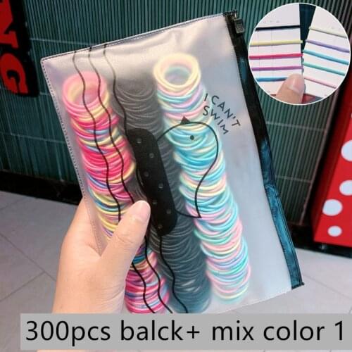 Baby Girl Candy Color Elastic Rubber Band Hair Band Colorful Small Disposable Rubber Band For Newborn Baby Wholesale