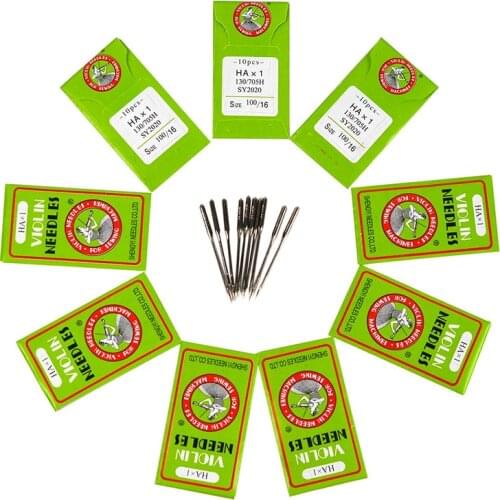 Sewing Machine Needles 14/16/18 Steel 10pcs Needle for Singer Durable Household Stitching High-grade Sewing Tools Accessories G