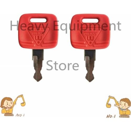 2 Pcs RE183935 Key For John Deere Tractor 6010 6110 6210 6310 6410 6510