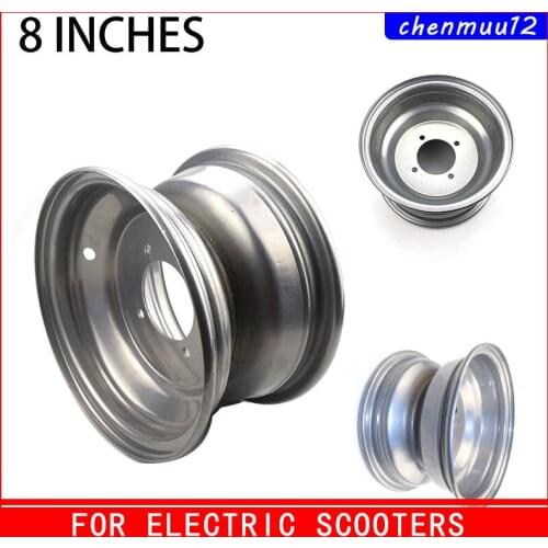 8 Inch Tires Wheel White Hub for19X7-8 Inch 18* 9.5-8 Inch Wheel Rims for ATV Parts