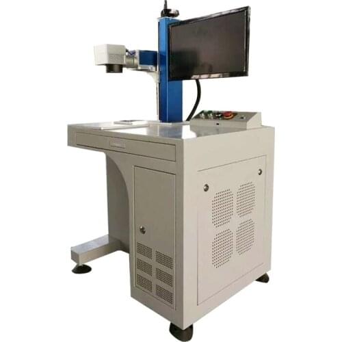 20W Aluminium FIber Laser Marking Machine DIY Desk Type Laser Marking Machine For Metal Engraving Laser Marker For Copper Sliver