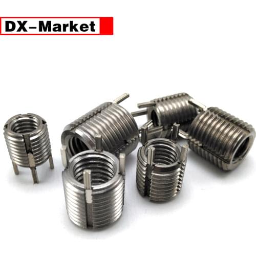 M2-M20 Keylock Thread Insert ,Stainless Steel Key-Locking Thread Repair Inserts , G001