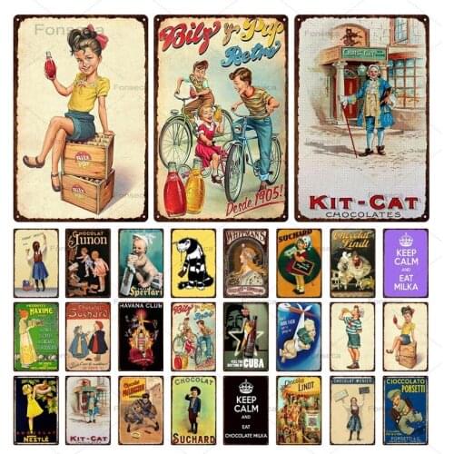 Beer Metal Tin Signs Plaque Metal Vintage Wall Bar Kitchen Home Decoration Wine Drink Art Retro Craft Iron Painting