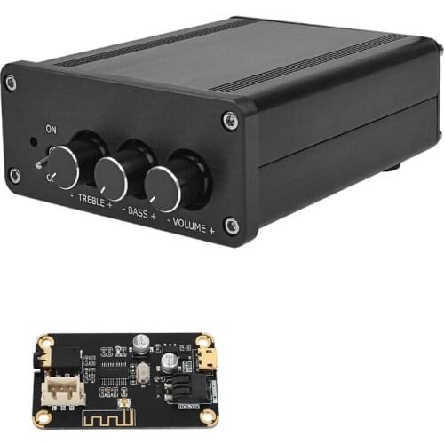 Mp3 Wireless Bluetooth 4.2 Audio Receiver Decoding Board & Tpa3116 Digital Audio Amplifier 100Wx2