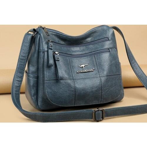 New Fashion Soft Pu Leather Handbags Shoulder Bags for Women 2021 Luxury Handbags Womens Bag Designer Crossbody Bags Sac Epaule