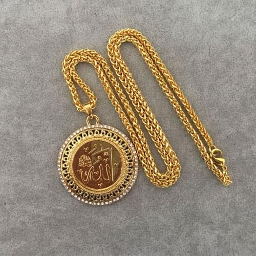 Allah islam muslim pendant necklace accept drop shipping