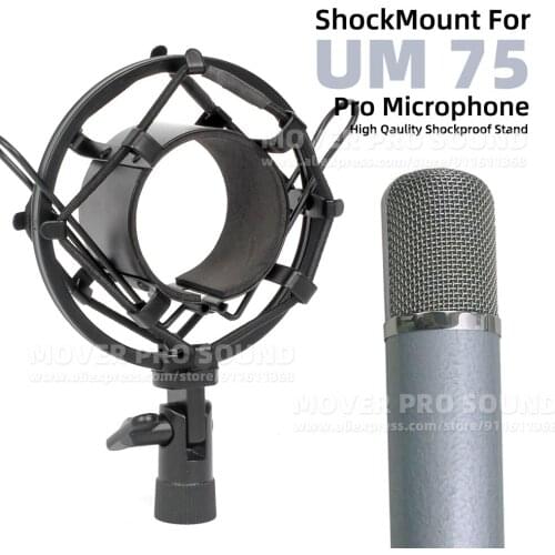 Suspension ShockMount Mic Stand Holder Shockproof Spider Bracket For Neumann Microtech Gefell UM 75 UM75 Microphone Shock Mount