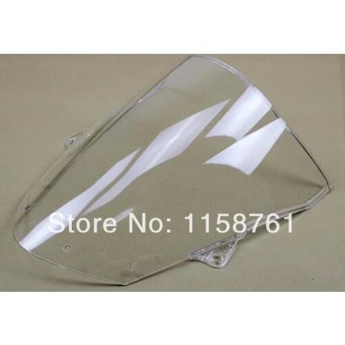 Clear Motorcycle Windshield Windshield For case for Kawasaki Ninja ZX6R 2009 2010 2011 FREE SHIPPING
