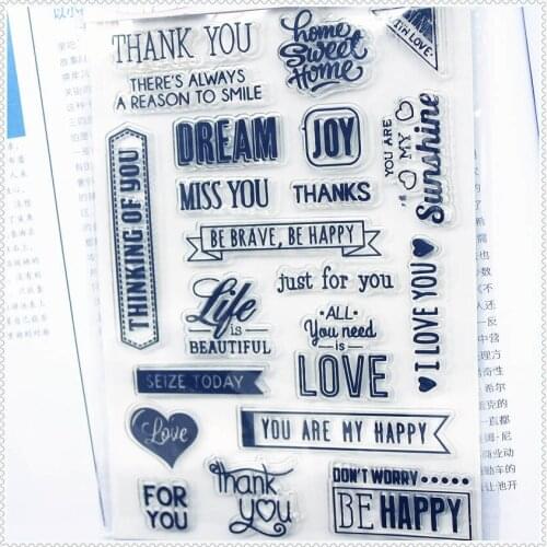 11.3*15.56cm Mosquito Series Transparent Silicone Rubber Clear Stamps Cartoon For Scrapbooking/DIY Wedding Album