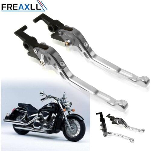 For Honda Fury VTX1300CX 2009-2019 2010 2011 2012 2013 2014 2015 2016 2017 Motorcycle Accessories Foldable Brake Clutch Levers