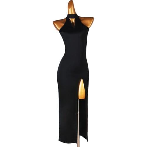 NEW Girls adult Modern Ballroom Latin Dance Dress tassel Salsa Tango Dance Performance Wear LQ227