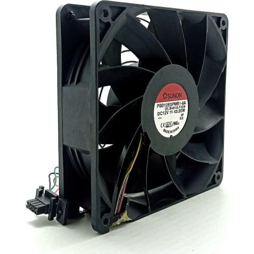 140 mm High Speed Air Flow Powerful Cooling Fan, for Miner Fan, 140 x140x38mm DC 12 v 43.20 W