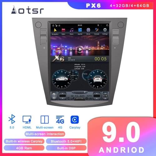 Tesla style Android 9.0 car GPS navigation for Subaru Subaru Forester 2013 + Auto Radio Stereo Head Unit Plyer Vertical Screen