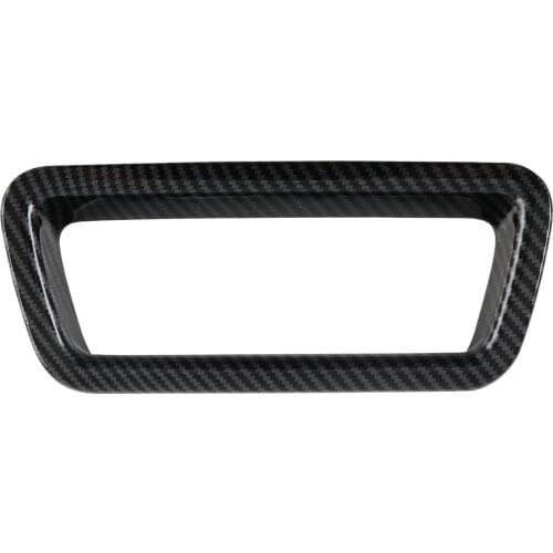 Car Rear Reflector Brake Fog Light Cover Molding Trim Frame Carbon Fiber Fit For Nissan Rogue X-Trail T33 2021 2022 Accessories