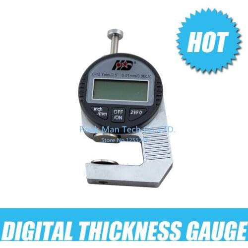 Digital thickness gauge MM/IN Switch LCD Display Workpiece thickness measurement The good assistant of the gold farmers