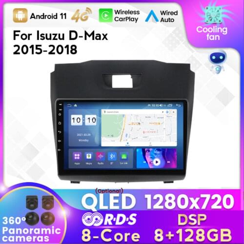 MEKEDE Android10 Car BT Radio Multimedia Player Navigation GPS Auto radio For Isuzu D-MAX Chevrolet S10 2015 2016 2017 2018