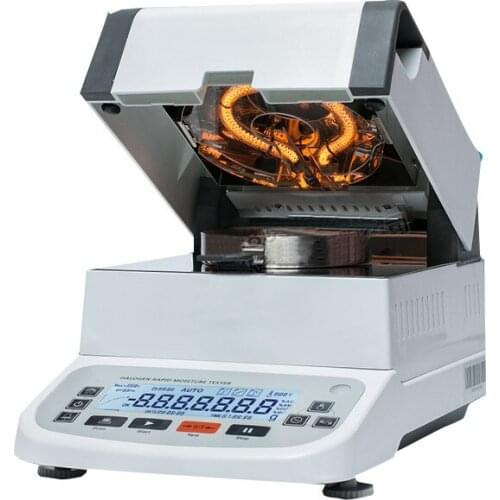 Desktop Lab Fast Food Moisture Tester High Accuracy Hygrometer Humidity Tester For Feed Solid Liquid Powder Measuring Tester