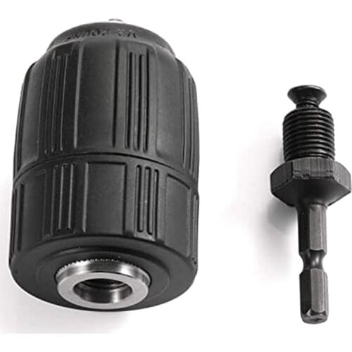 Hot 1/2inch Keyless Drill Chuck Drill Chuck Adapter for Impact Driver Quick Connect