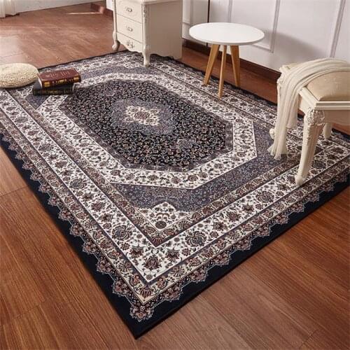 Persian Carpet Living Room Bedroom Carpet Classic Turkish Floor Mat Home Coffee Table Lamp Door Mat Learning Area Floor Mat