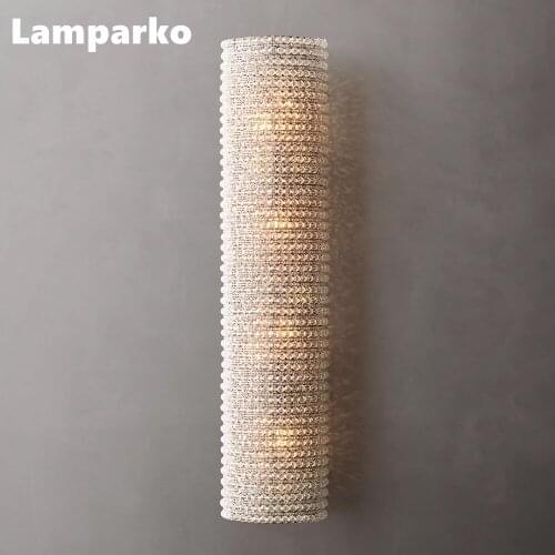 Modern LED Chandelier Lighting Nordic Brass Cylinder Loft Pendant Hanging Lamp Art Deco Staircase Villa Indoor Light Fixture