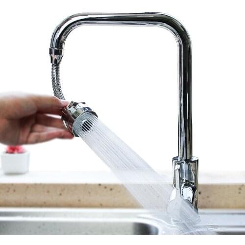 Adjustable Flexible Faucet Sprayer Turbo Flex 360 Sink Faucet Sprayer Jet Durable Faucet Extension Part Kitchen Accessories
