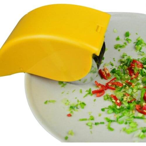 Herb Rolling Roll rollers Mincer Herbal Manual hand Scallion cut Cutter Slicers 6 Stainless Steel Blade Kitchen vegetable chop