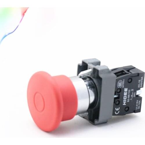 SAY7-D XB2-BT42C XB2-BT42 electrical switch N/C Push-pull pressure switch Red Mushroom push button