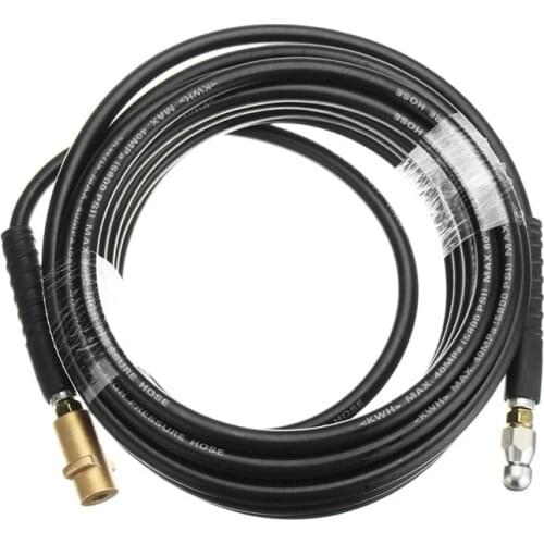 20m High Pressure Washer Pipeline sewage dredging jet hose Sewer Drain Jetting Kit pipe blockage clogging jet washer hose cord