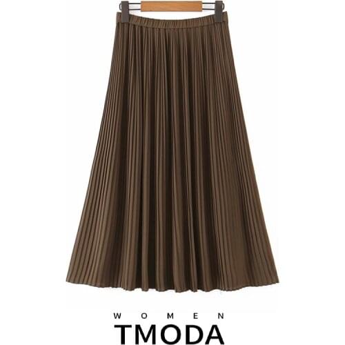 Женские плиссированные юбки T MODA China At AliExpress