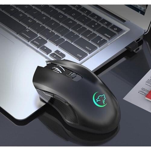 2.4G Wireless Mouse Bluetooth Rechargeable Charging Ultra-Thin Silent Mouse Dual Mode With USB Receiver For Computer Laptop