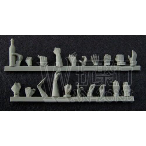 1/35 Resin soldier, remodeling hand model 20pcs/set
