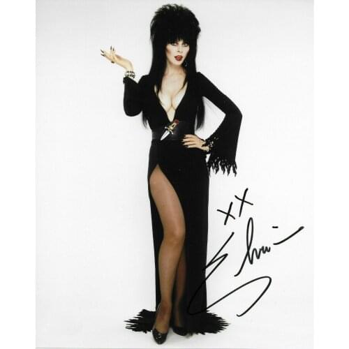 10style CHOOSE Classic ELVIRA MISTRESS OF THE DARK Signature PHOTO Art Film Print Silk Poster