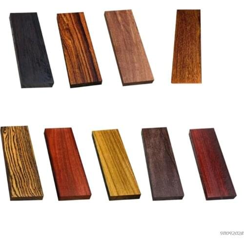 120*40*10MM DIY Handle Blank Exotic Knife Scales Wood, Knife Scale Knifes Scales DIY Knives Making Plate Material M25 Wholesales