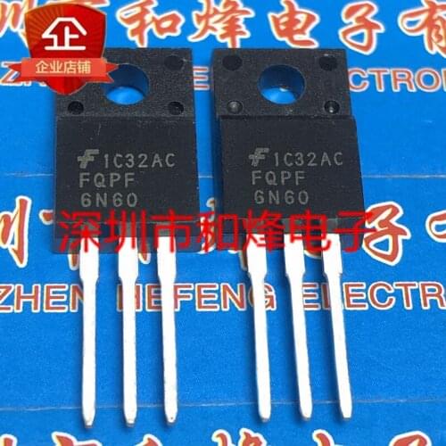 5 Pieces) FQPF6N60 6N60 TO-220F 600V 5.5A / SMK1350 SMK1350F 500V 13A / PTA20N50A 500V 20A / SVF8N60F 600V 8A TO-220F