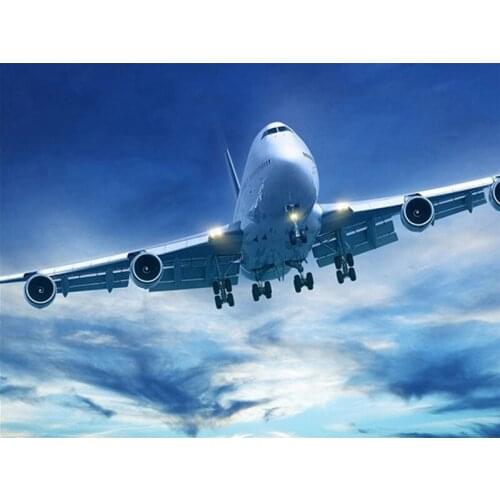 5D DIY squareround Diamond Painting airplane Cross Stitch Diamond Embroidery Pattern Rhinestone home decor