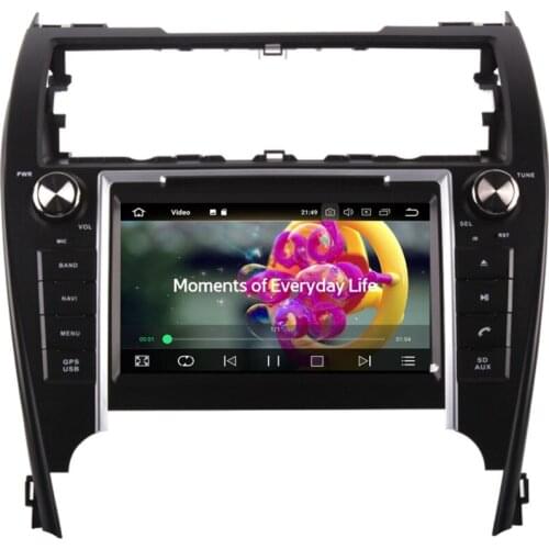 Android 8.0 Octa Core 8'' LCD 4GB+32GB Car PC GPS Head Unit For Toyota Camry European American 2012- Radio Multimedia Player