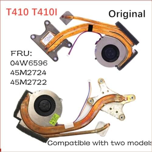 For Lenovo Thinkpad T410 T410i SWG Discrete Graphics Heatsink CPU Cooler Cooling Fan 45M2724 04W6596 45M2722