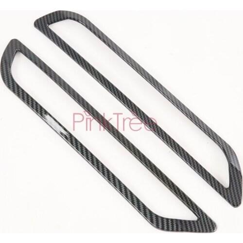 For Ford Explorer 2020 ABS Chrome Rear Reflector Fog Light Lamp Cover Sticker Decoration Trim Car Styling Accessories