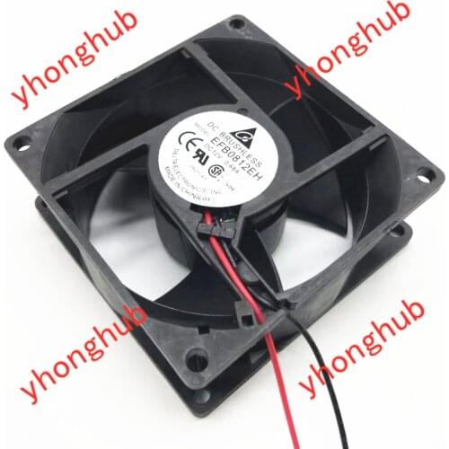 Delta Electronics EFB0812EHF DC 12V 0.68A 80x80x32mm 2-Wire Server Cooling Fan