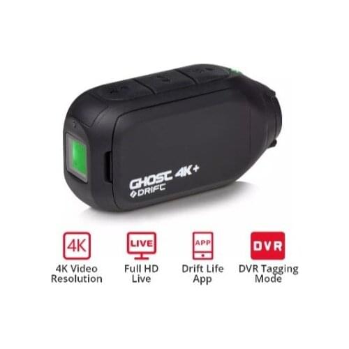 Camera DRIFT 4K Plus Go sports pro helmet bicycle motorcycle Police body video cam for indoor outdoor YouTube live streaming