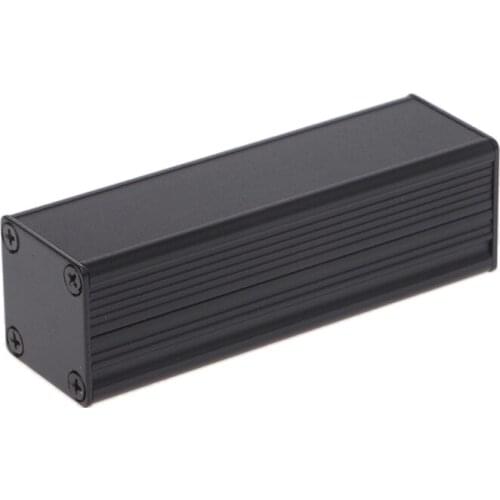 New DIY Extruded Electronic Project Aluminum Enclosure Case Black 80x25x25mm N58A