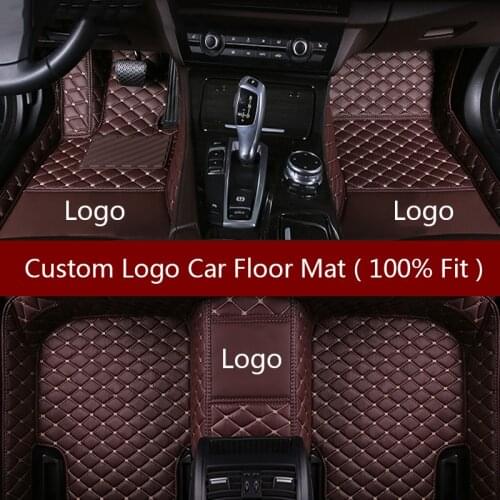 Flash mat Logo car floor mats for Dodge all models caliber journey Journey ram caravan Challenger aittitude car styling