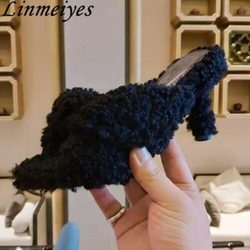 Женские туфли с ремешком Linmeiyes China At AliExpress