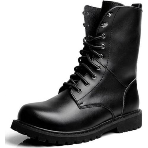 Men Desert Tactical Military Boots Mens Work Safty Shoes SWAT Army Boot Militares Tacticos Zapatos Ankle Combat Boots Bot